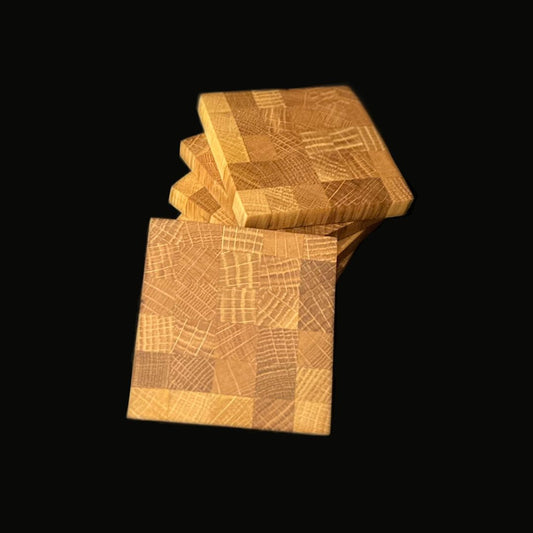 Oak End Grain Coaster